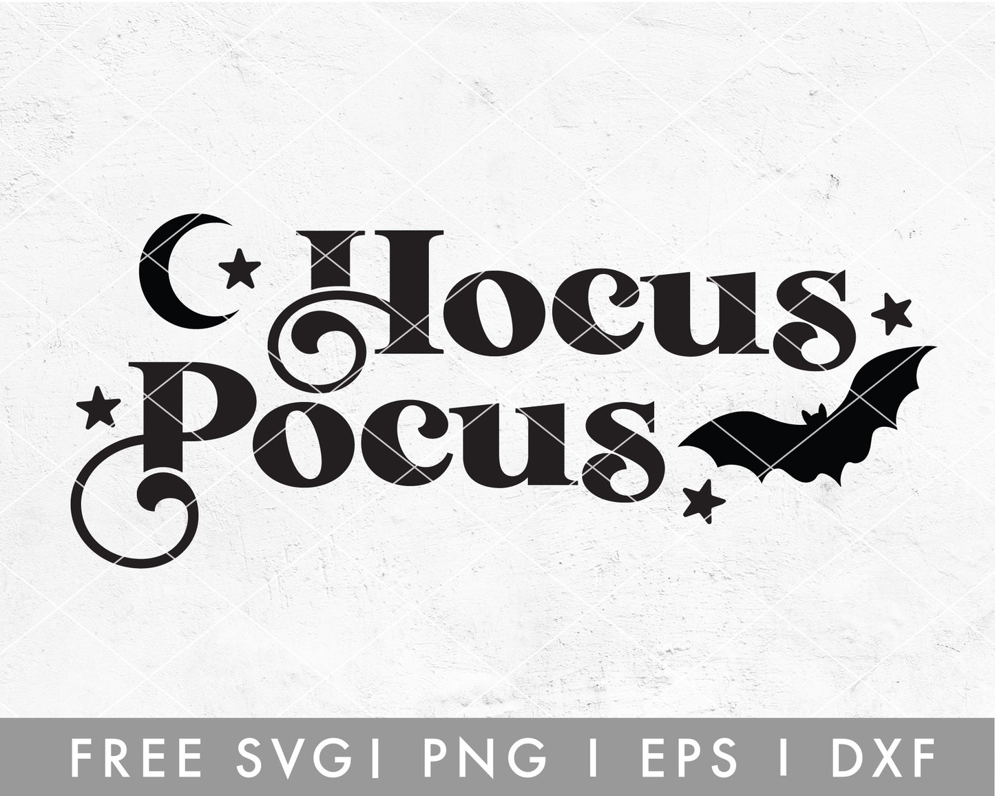 Free Hocus Pocus Boho SVG Cut File for Cricut, Cameo Silhouette