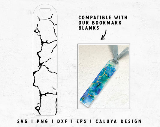 Bookmark SVG | Gold Crack SVG