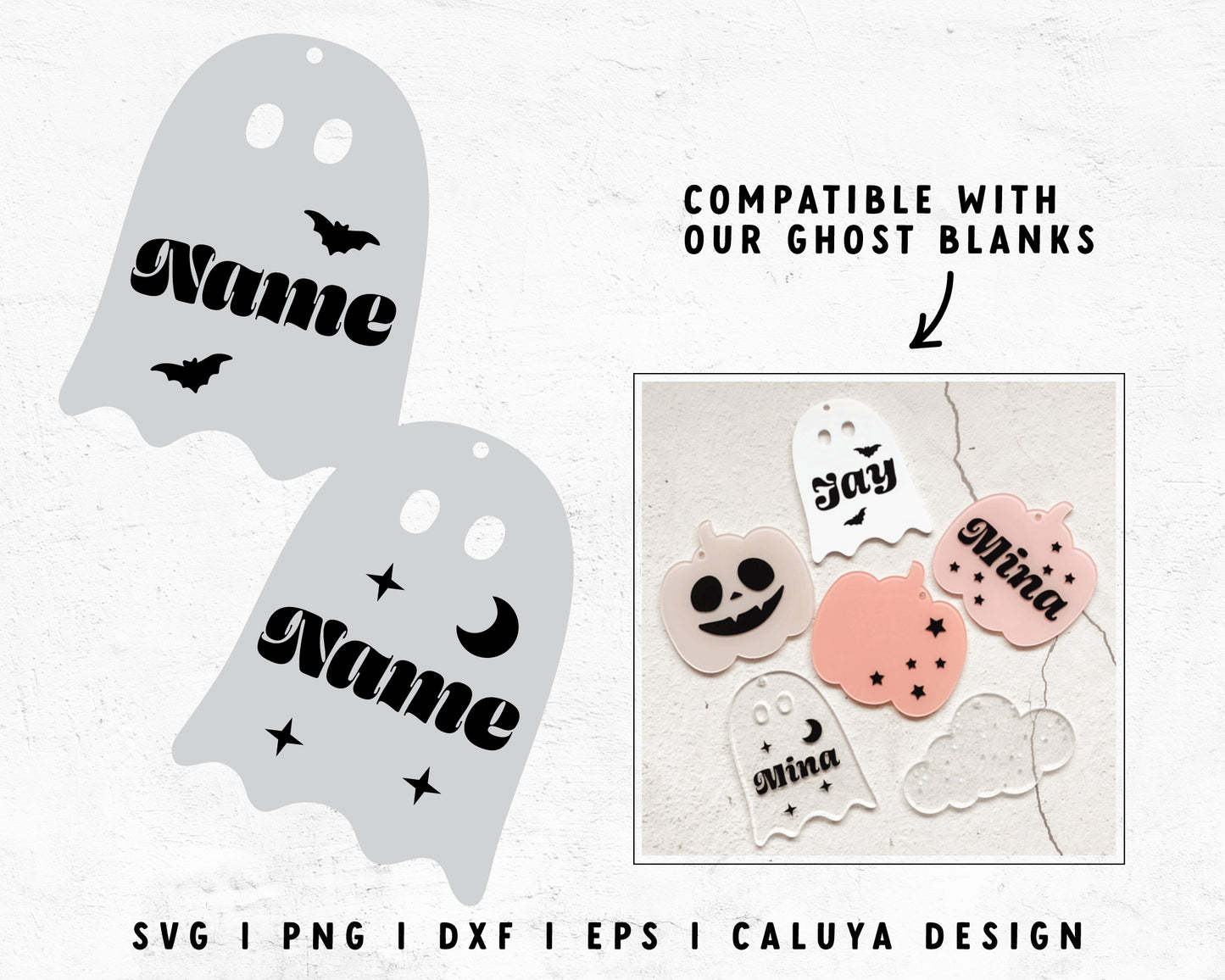 FREE Ghost SVG | Ghost Blank Template