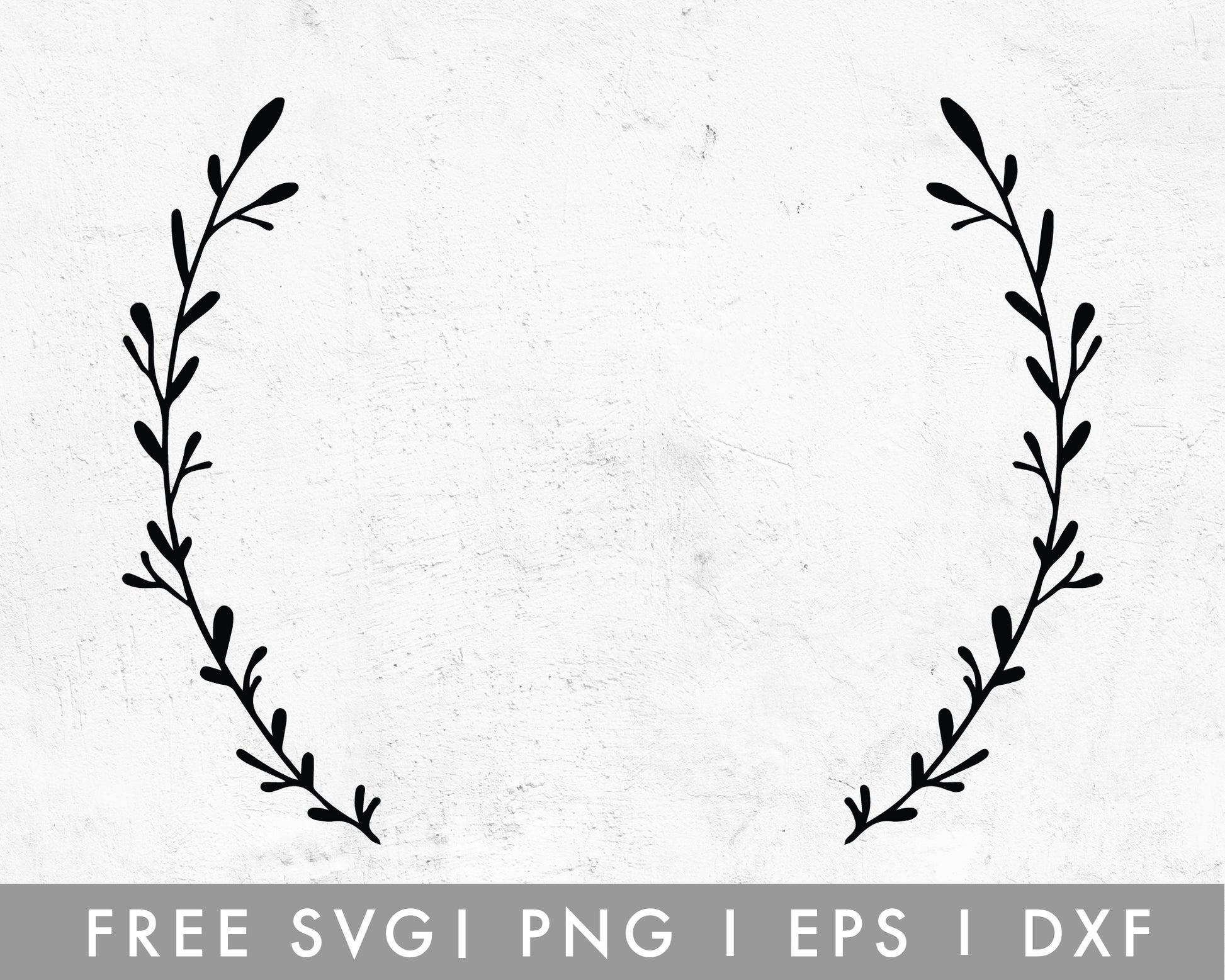 FREE Wreath Frame SVG Cut File for Cricut, Cameo Silhouette | Free SVG Cut File