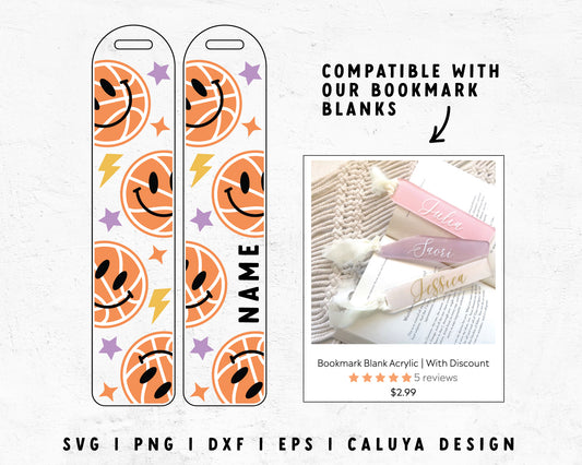 Basketball SVG | Bookmark Template SVG