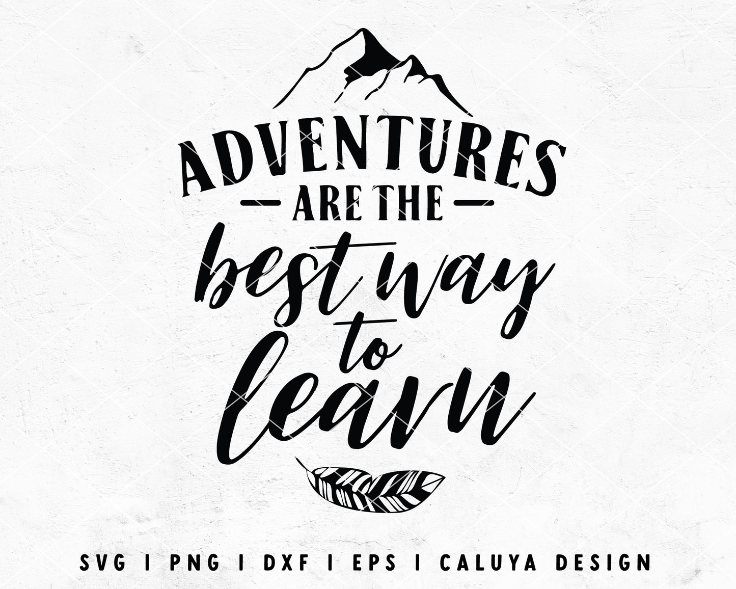 FREE Adventure SVG | Quote SVG Cut File for Cricut, Cameo Silhouette | Free SVG Cut File