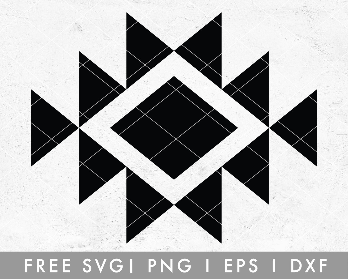 FREE Tribal Pattern SVG Cut File for Cricut, Cameo Silhouette | Free SVG Cut File
