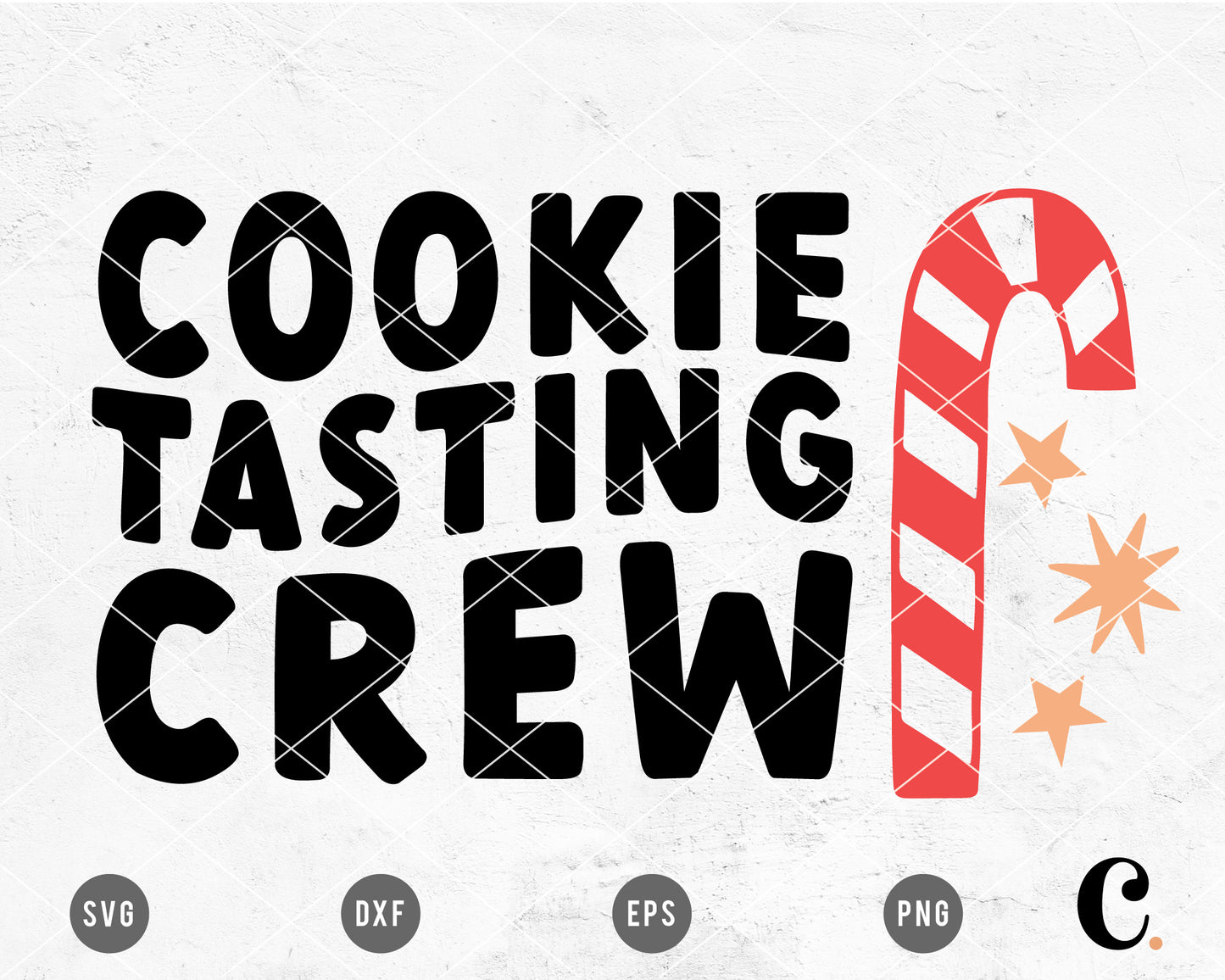 Cooking Tasting Crew SVG Cut File for Cricut, Cameo Silhouette | Christmas SVG, Holiday SVG For Kids