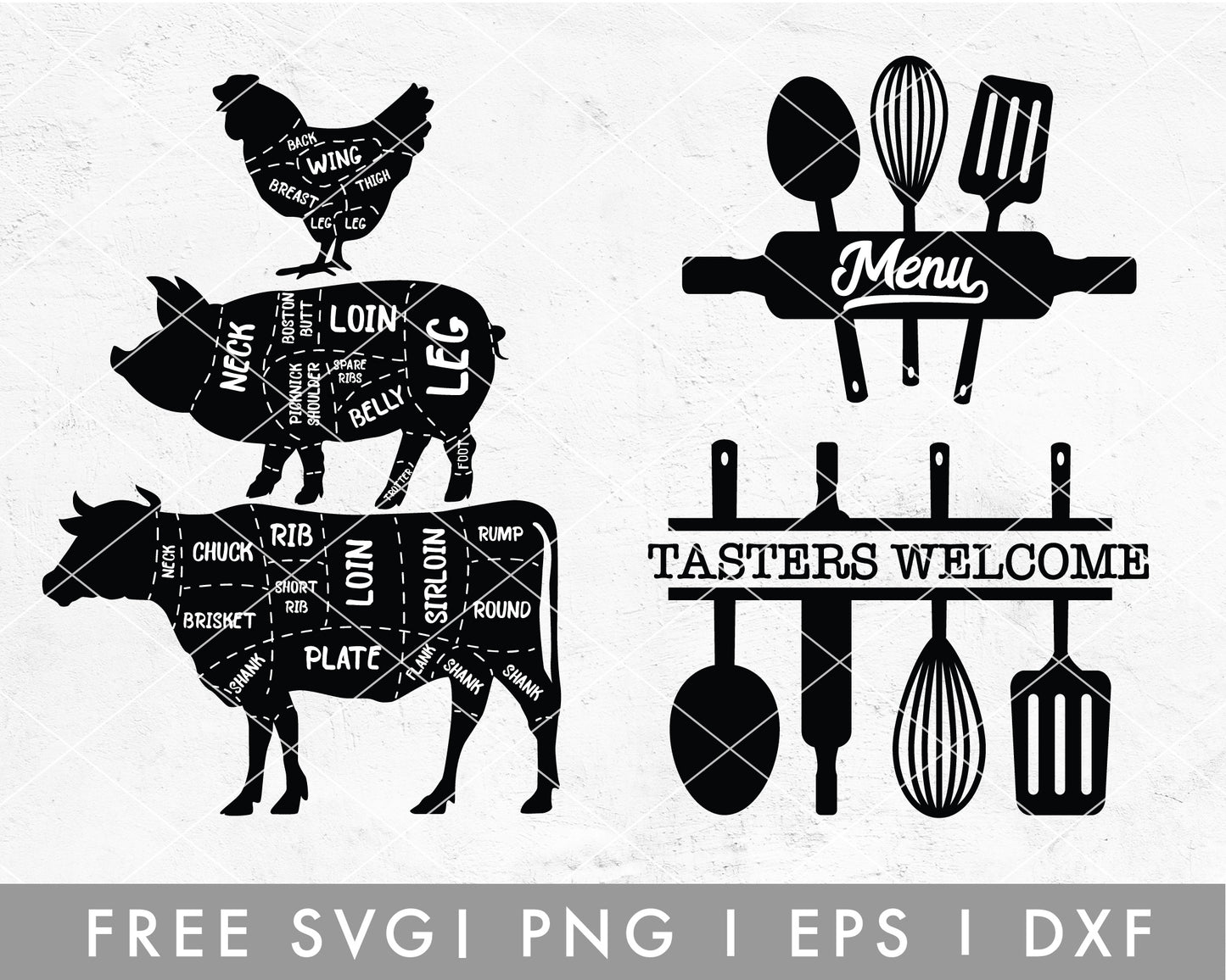 FREE Farm Animal SVG Set