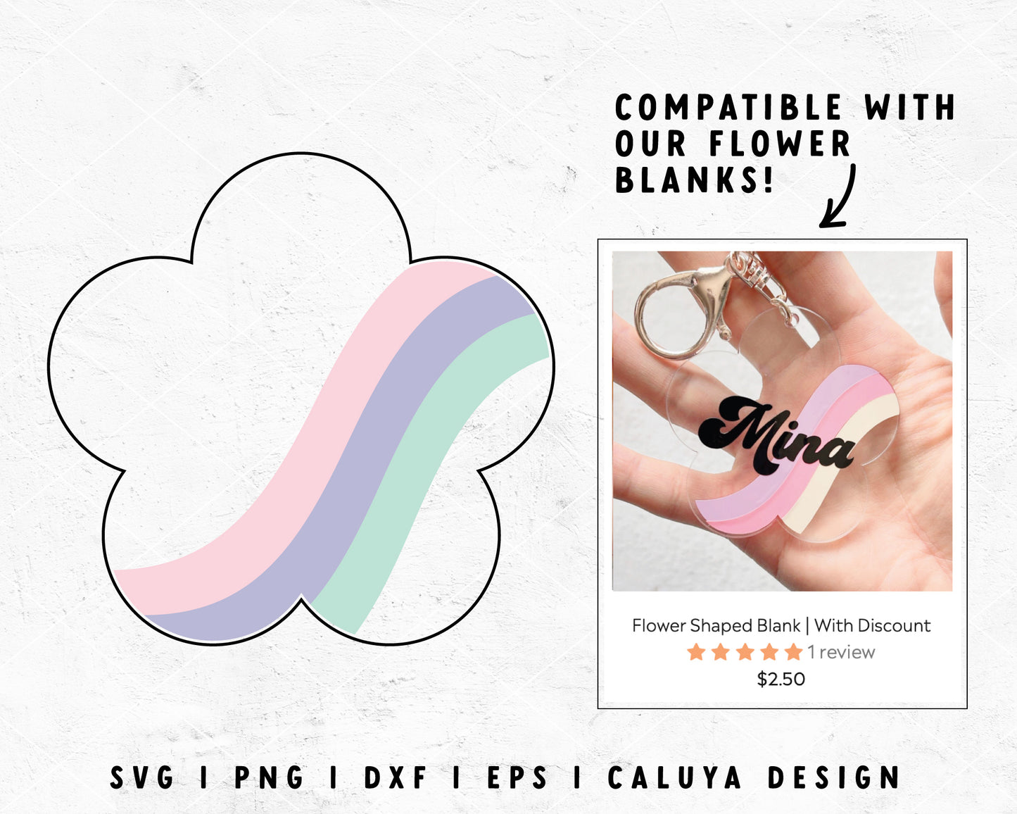 FREE Flower Rainbow SVG | SVG for Blanks