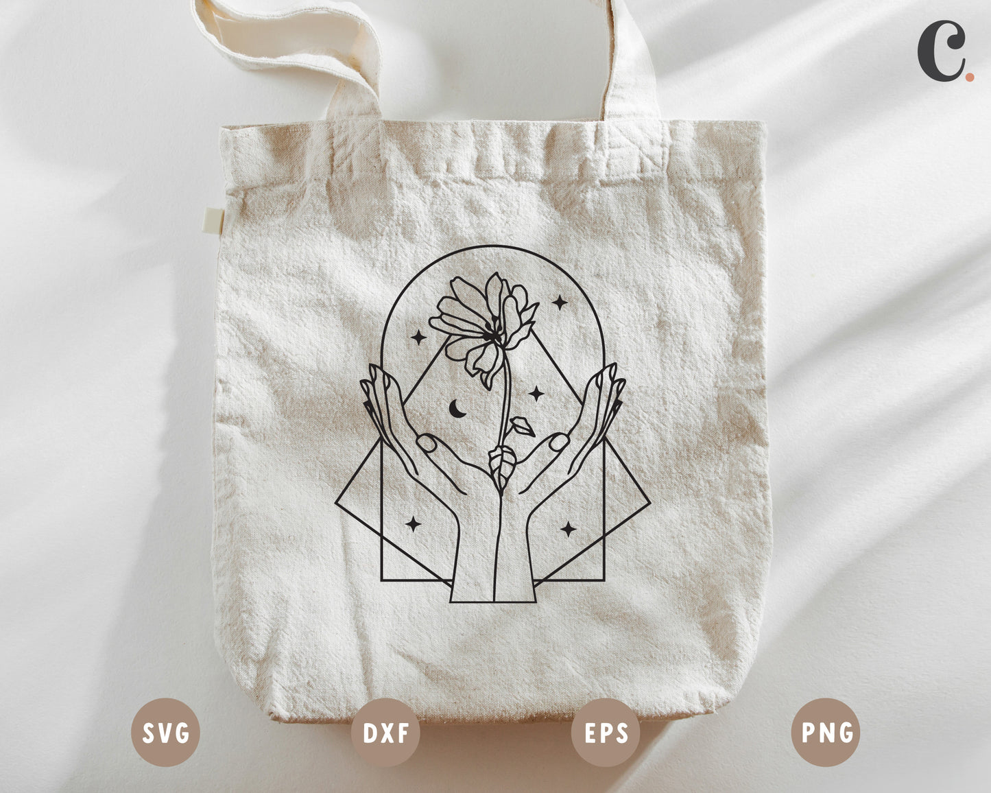 Bohemian Mystic SVG Bundle | Wildflower SVG | Boho Arch SVG