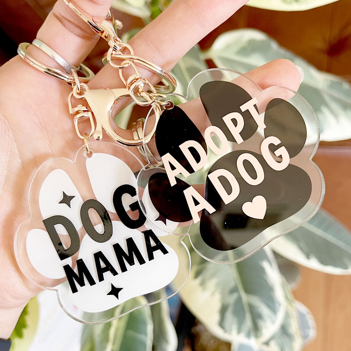 Dog Paw Acrylic Blank