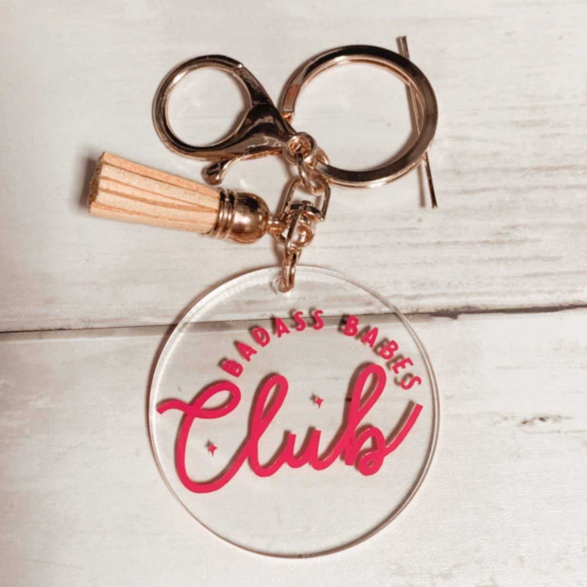 Gold Blank Keychain