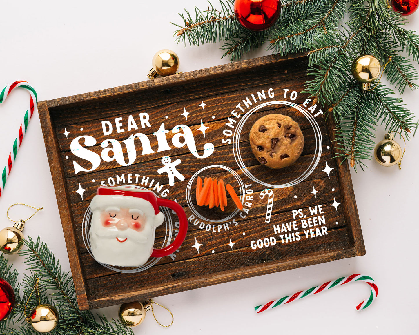 Santa Tray Making Mini SVG Bundle
