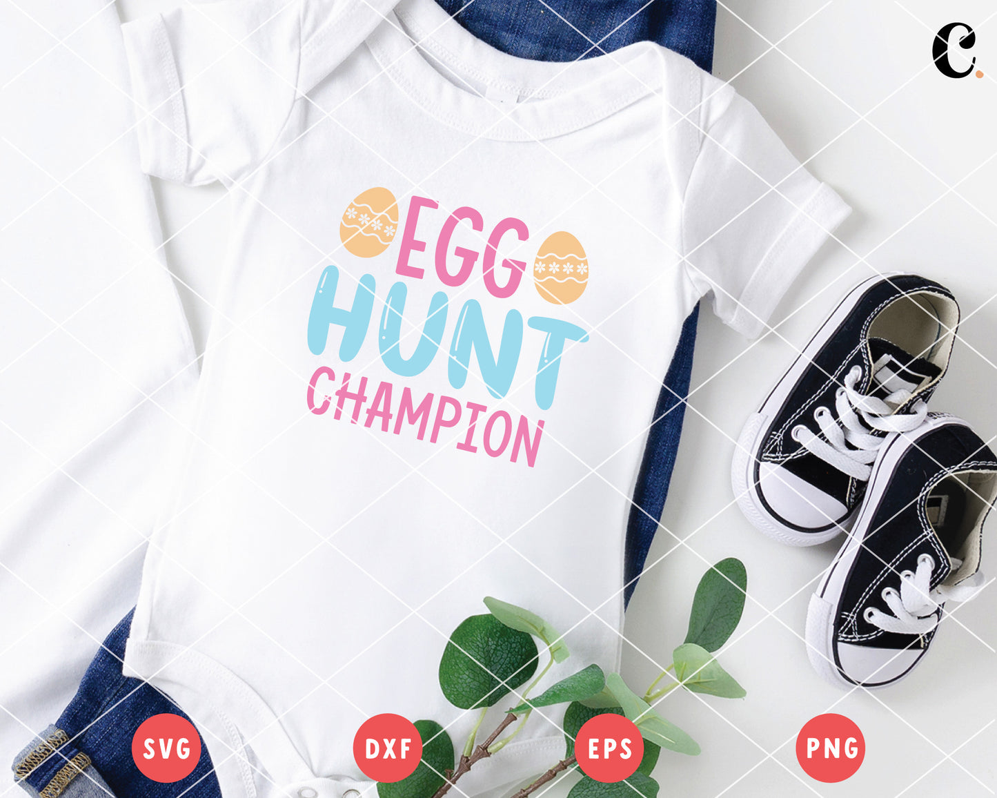 Easter Hunt SVG Bundle Cut File for Cricut, Cameo Silhouette | Easter SVG, Easter Bunny SVG