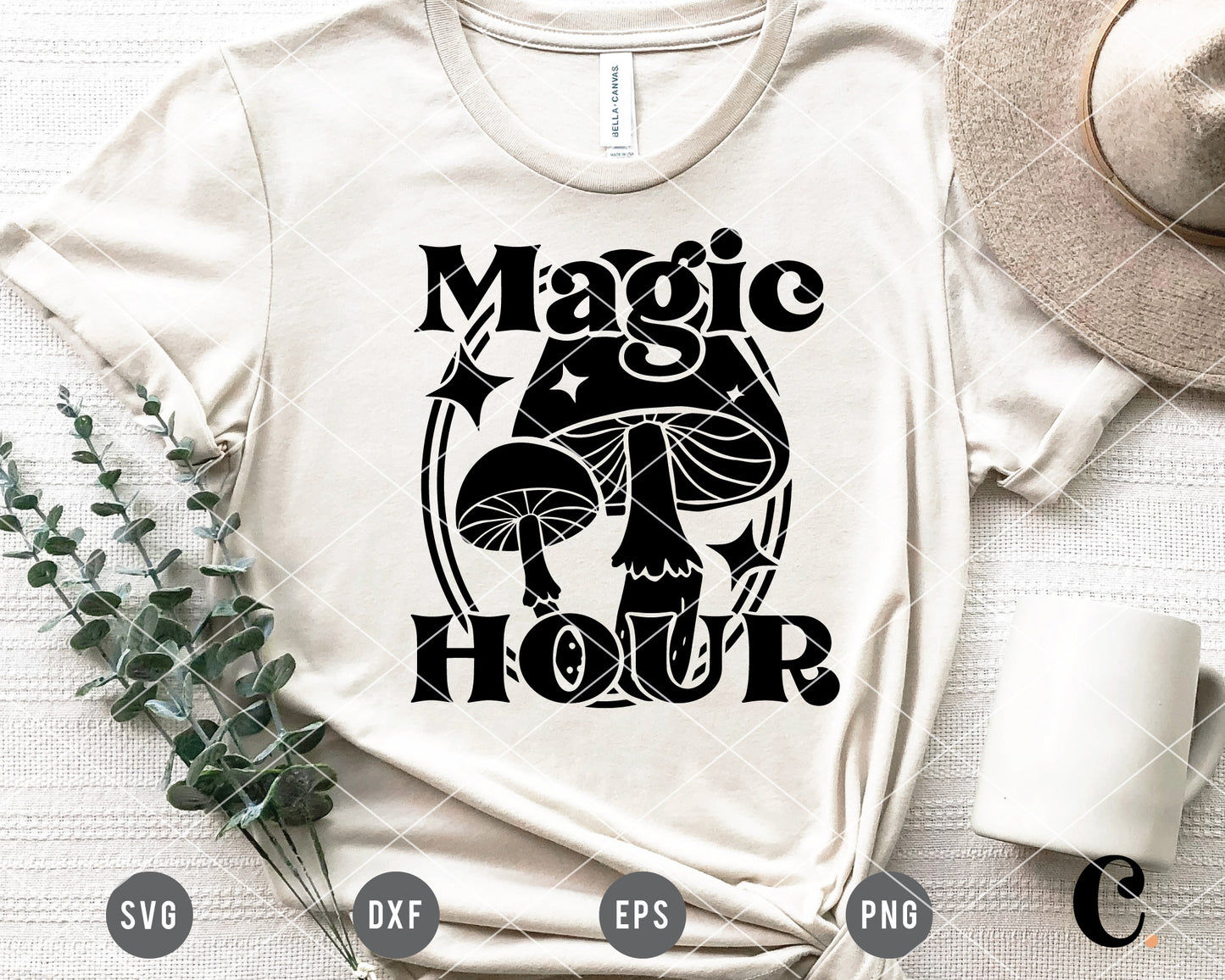 Magic Hour Mushroom SVG