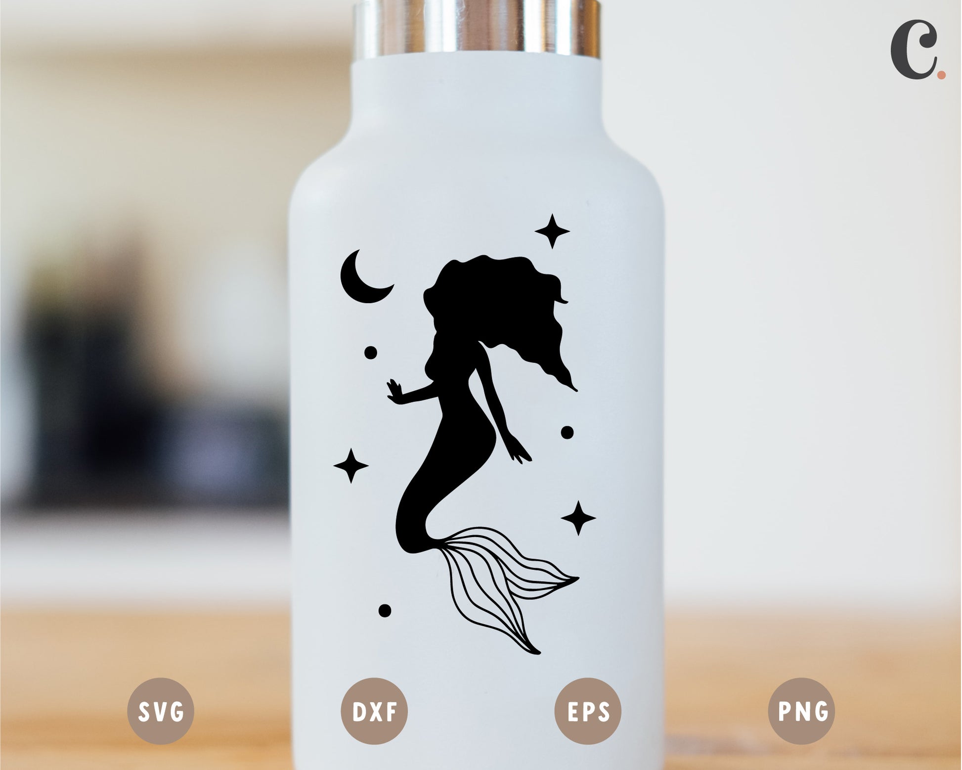 Mystical Mermaid SVG Bundle | Summer SVG Cut File for Cricut, Cameo Silhouette | mermaid SVG