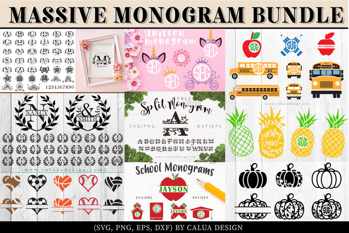 Massive Monogram Bundle