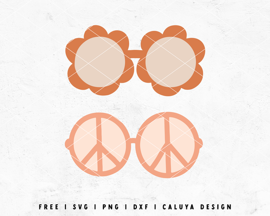 FREE 90s Sunglasses SVG | Retro SVG