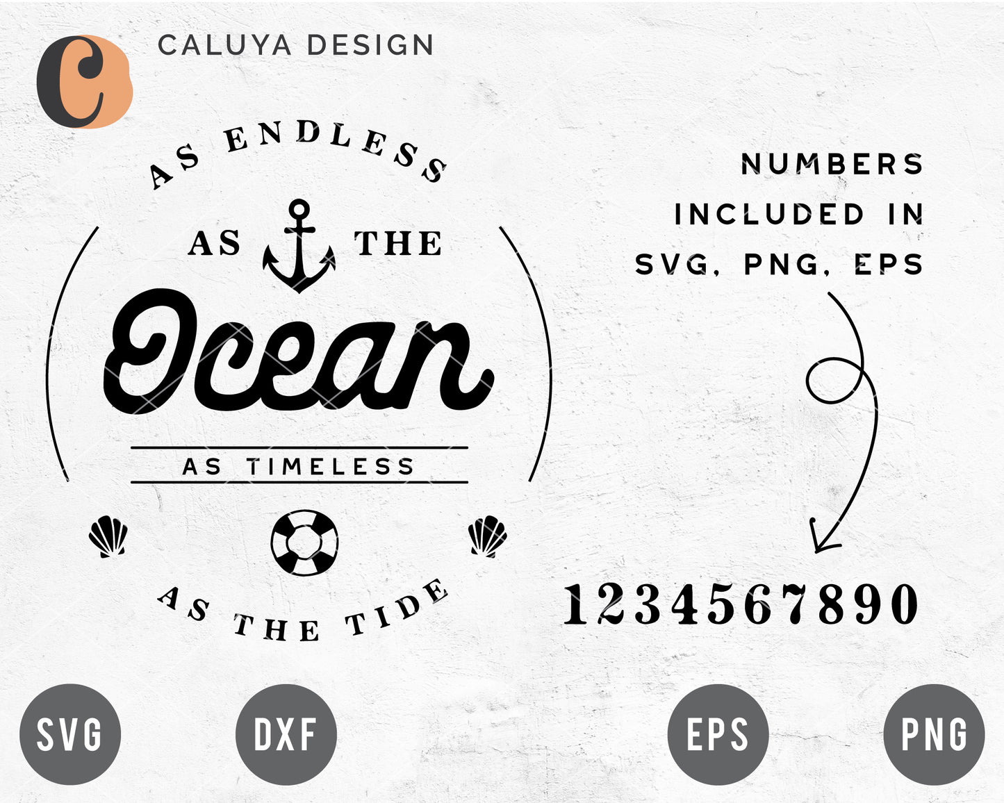 Beach Circle Sign Making SVG
