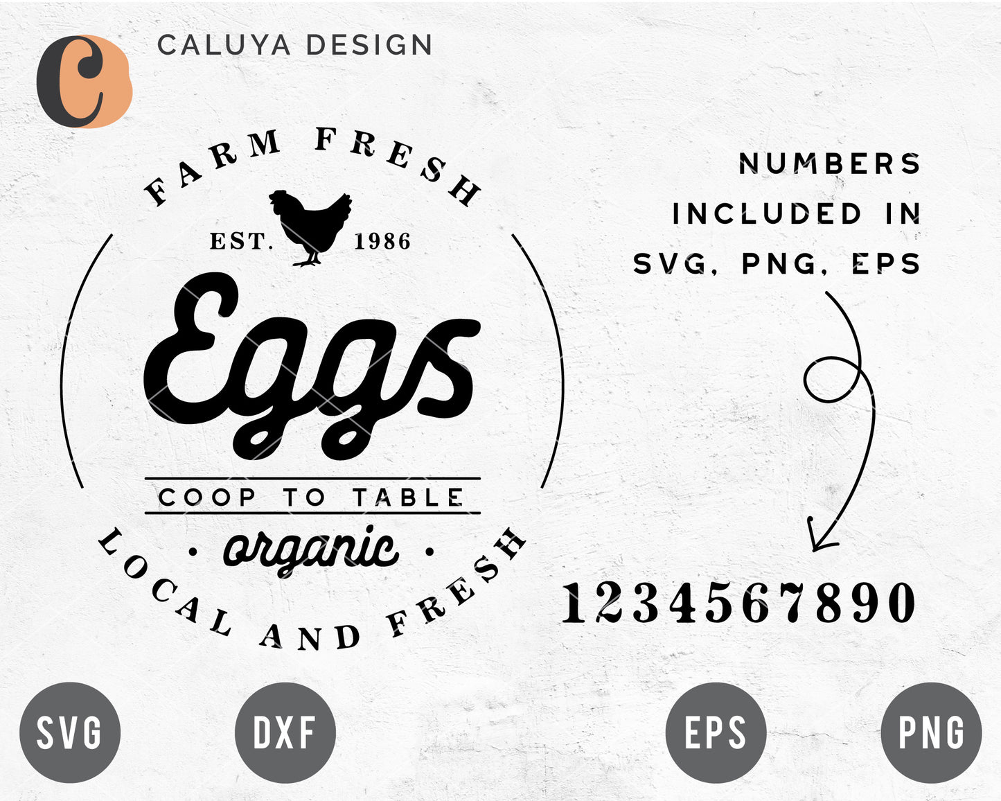 Farmhouse Egg Sign Making SVG