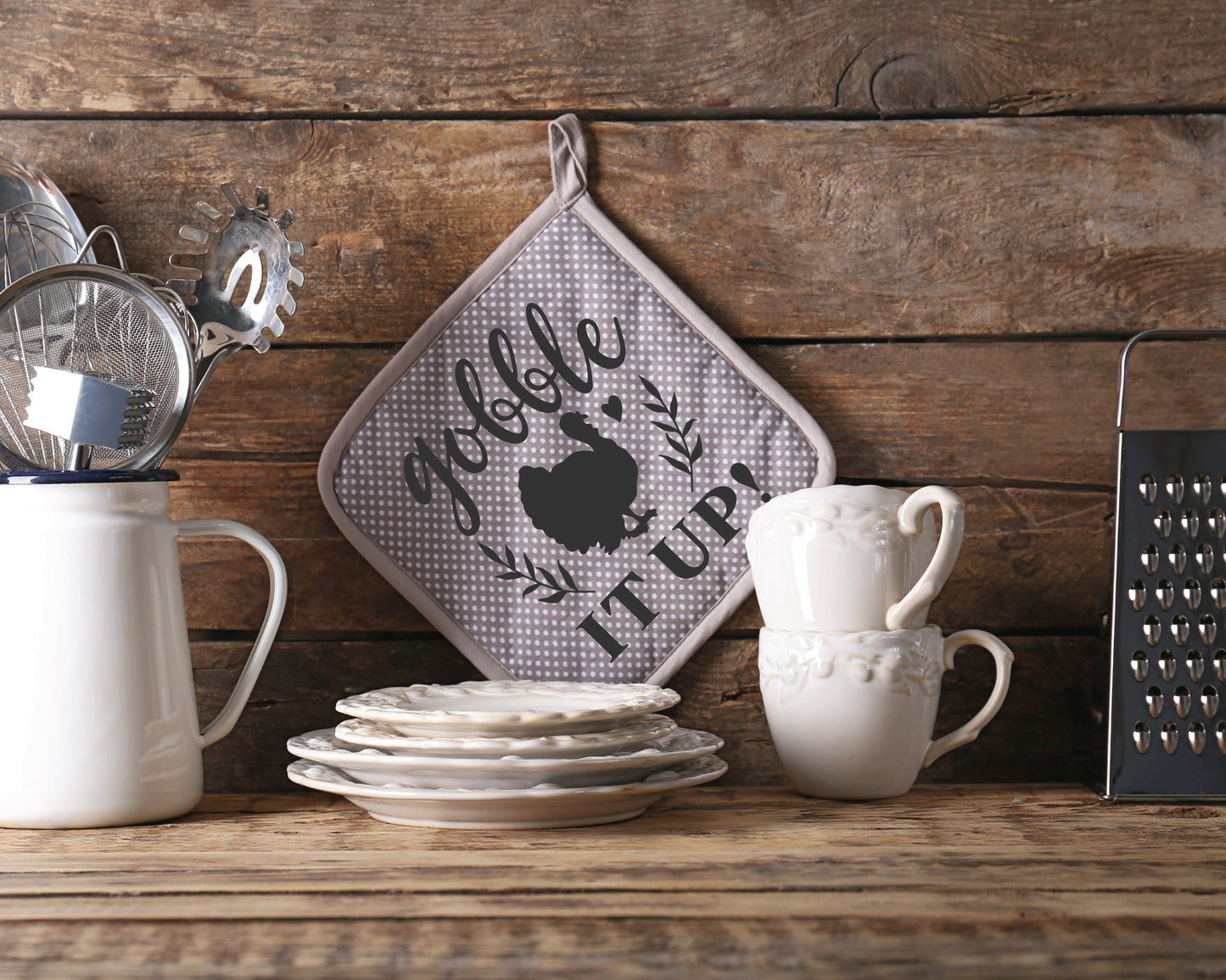 Fall Pot Holder Making SVG Bundle | 25 Pack