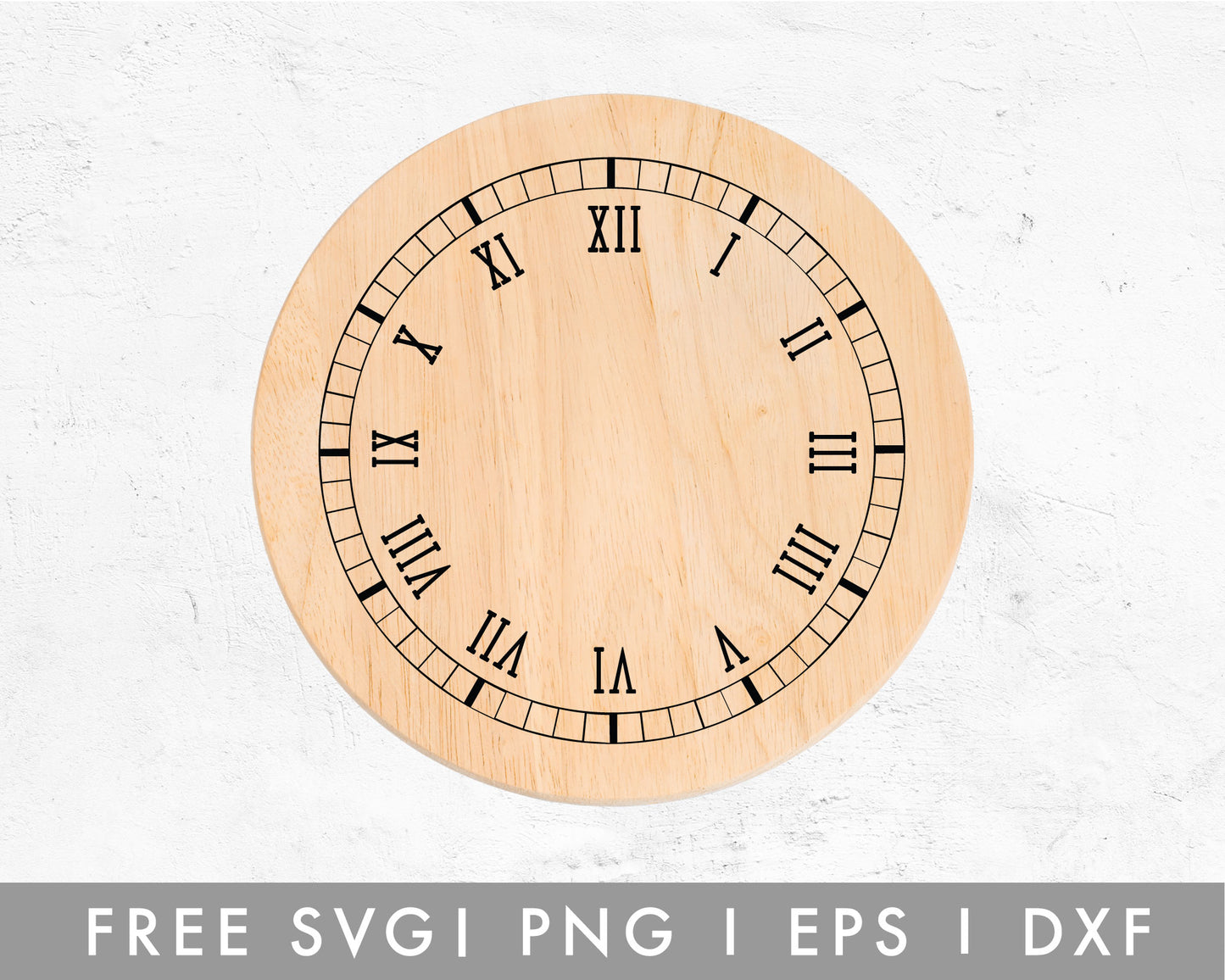FREE Vintage Clock SVG