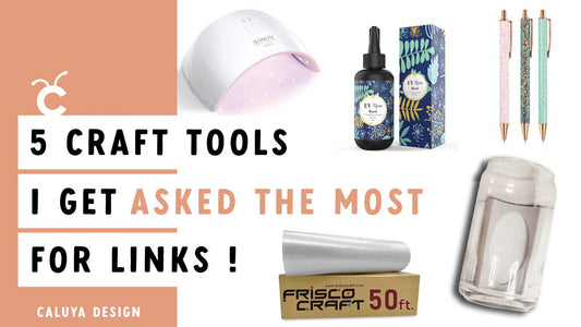 5 Craft Tools I Get Asked The Most For Links