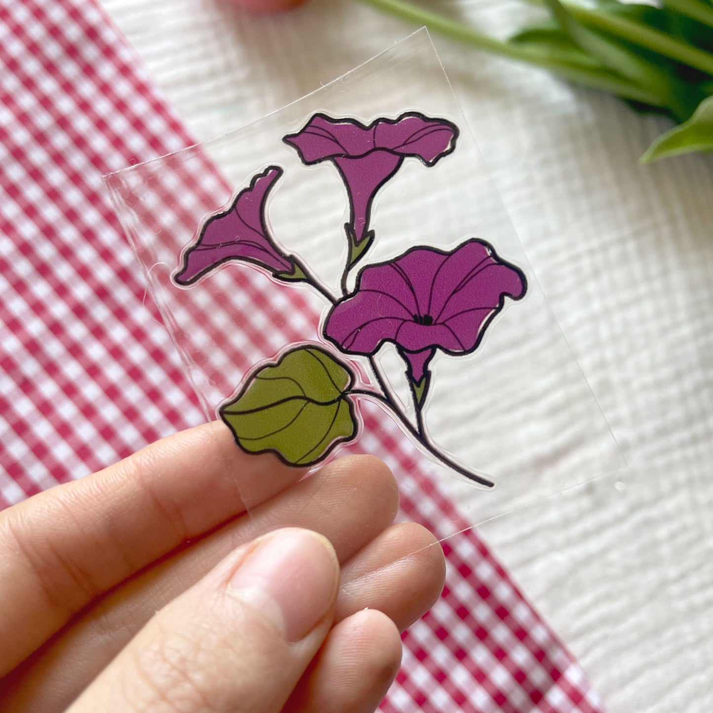 [ Double Sided ] UV DTF Transfer | Birth Month Flower