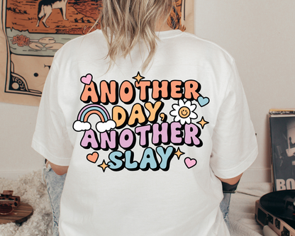 FREE Another Day Another Slay SVG | Retro Quote SVG