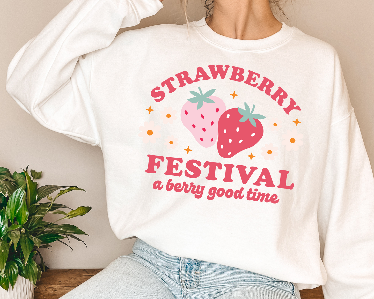 FREE Strawberry Festival SVG | Cute Strawberry SVG