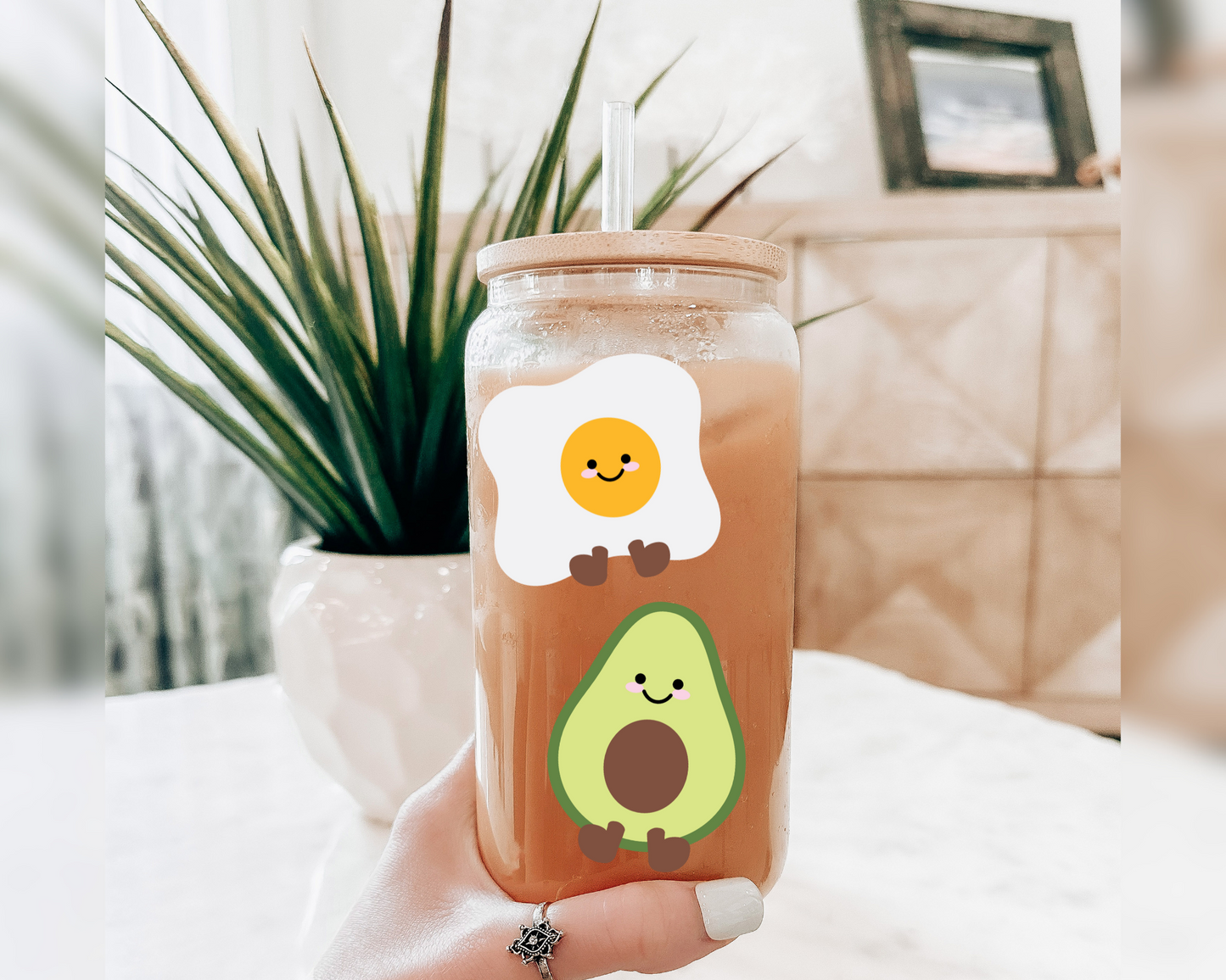 FREE Kawaii Avocado SVG | Kawaii Egg SVG
