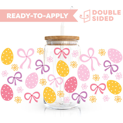 [ Double Sided ] Bookmark UV DTF Decal | Easter Bow