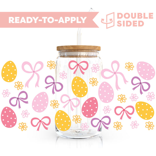 [ Double Sided ] Bookmark UV DTF Decal | Easter Bow