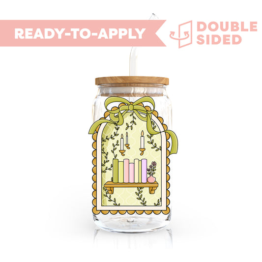 [ Double Sided ] UV DTF Transfer | Book Shelf 📚