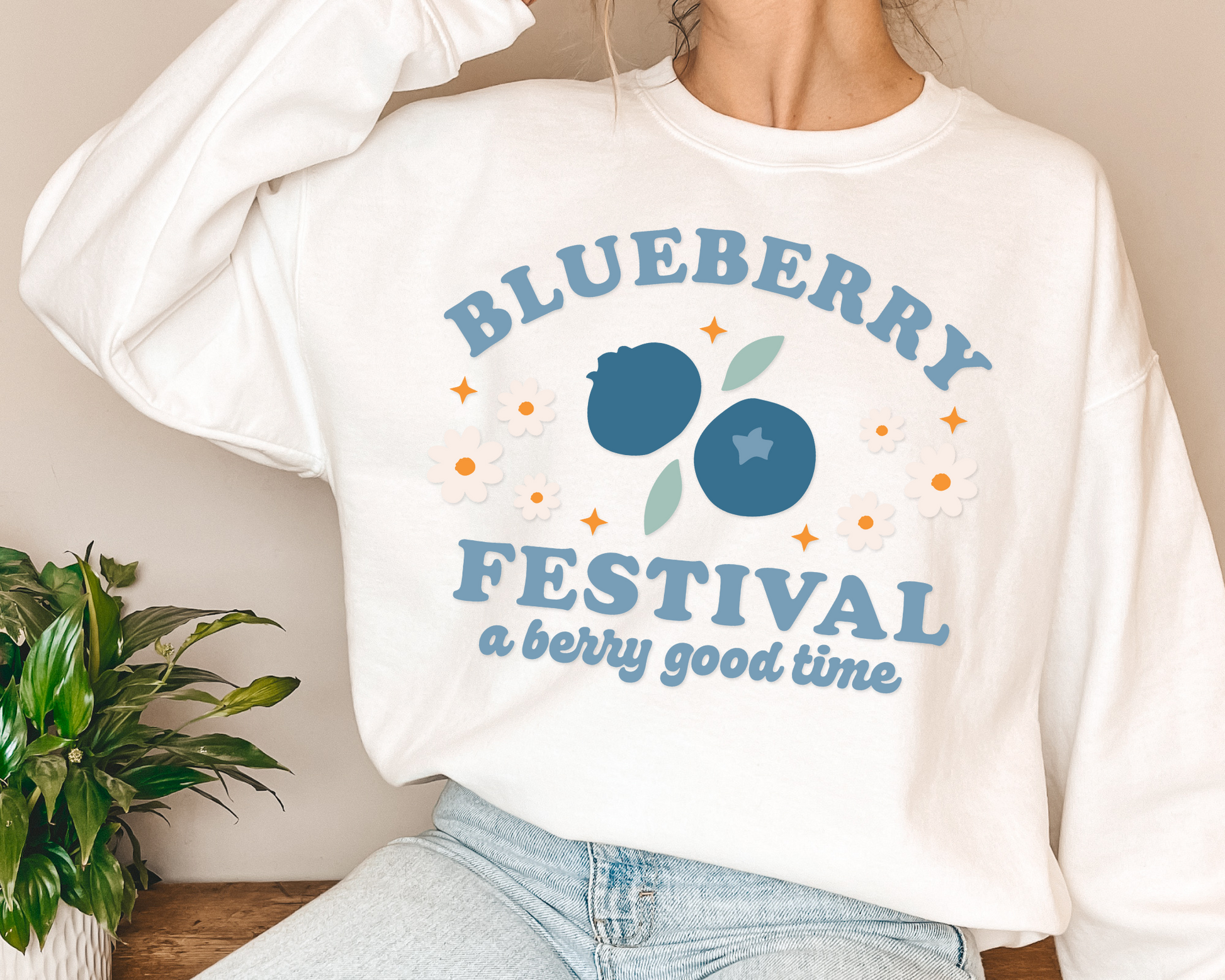 FREE Blueberry Festival SVG | Festival Shirt SVG