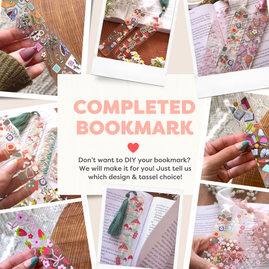 Decorated Bookmark Order (We will make it for you!)