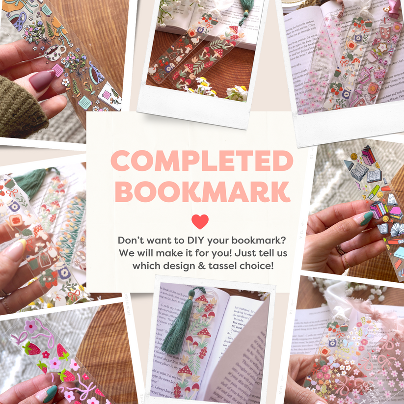 Decorated Bookmark Order (We will make it for you!) – Caluya Design