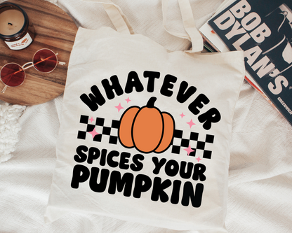 FREE Whatever Spices Your Pumpkin SVG | Pumpkin Spice SVG