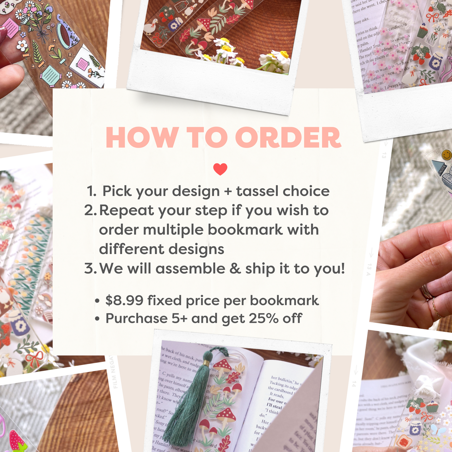 Do-It-For-Me Bookmark Order