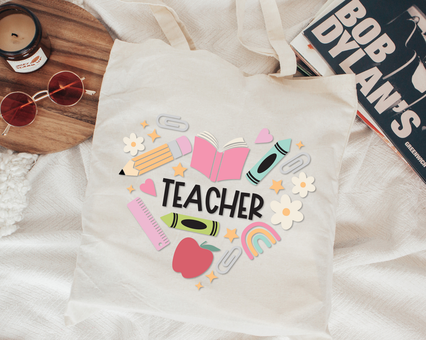 FREE Teacher Life SVG | Heart Teacher SVG
