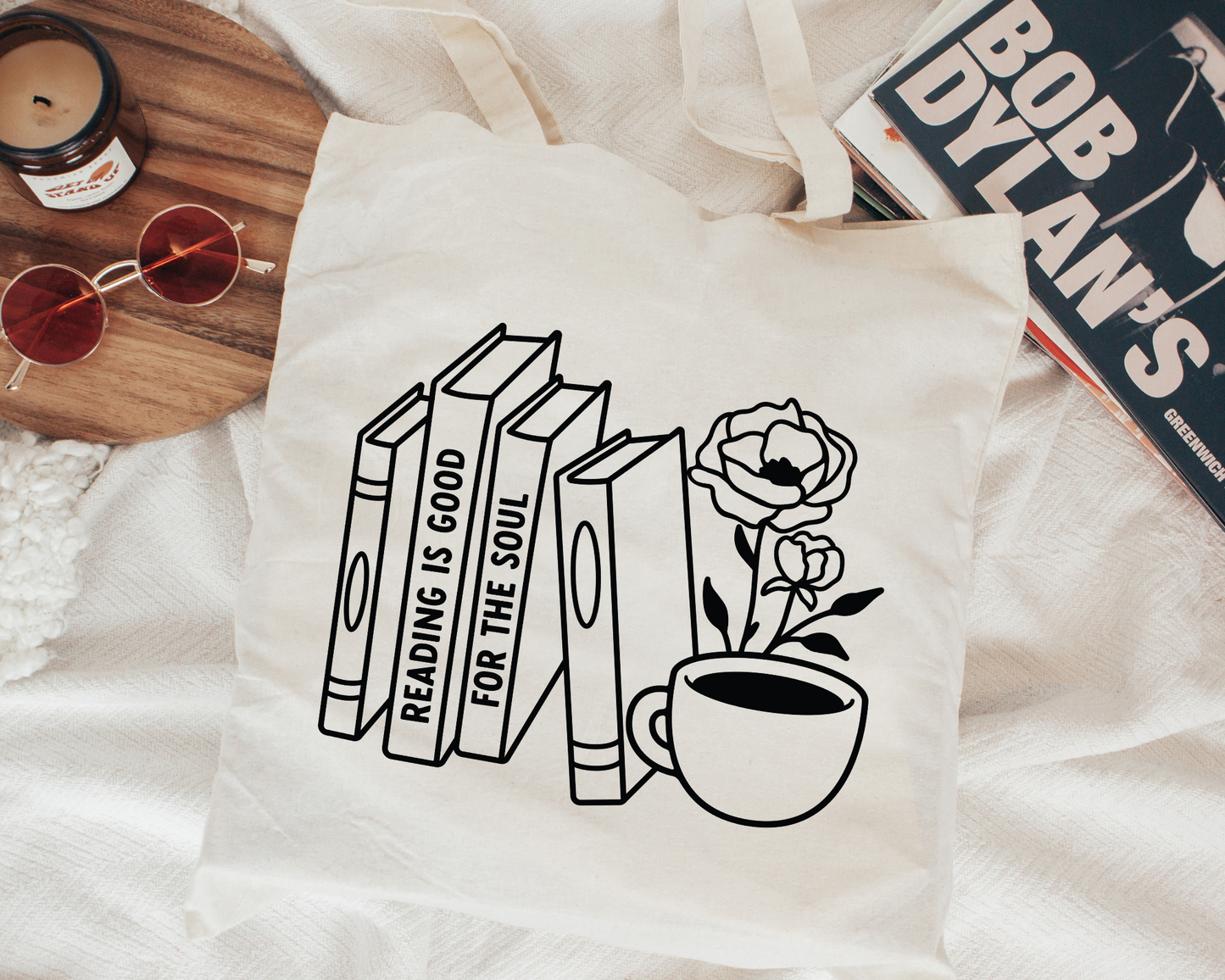 FREE Coffee Book SVG | Book Lover SVG