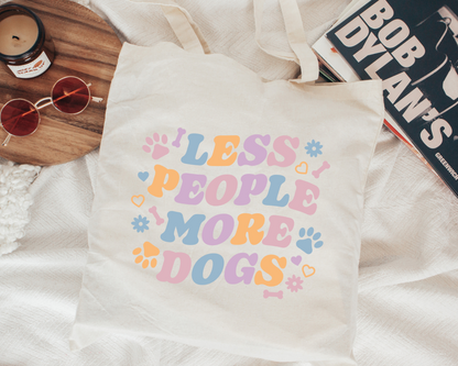FREE Less People More Dogs SVG | Dog Lover SVG