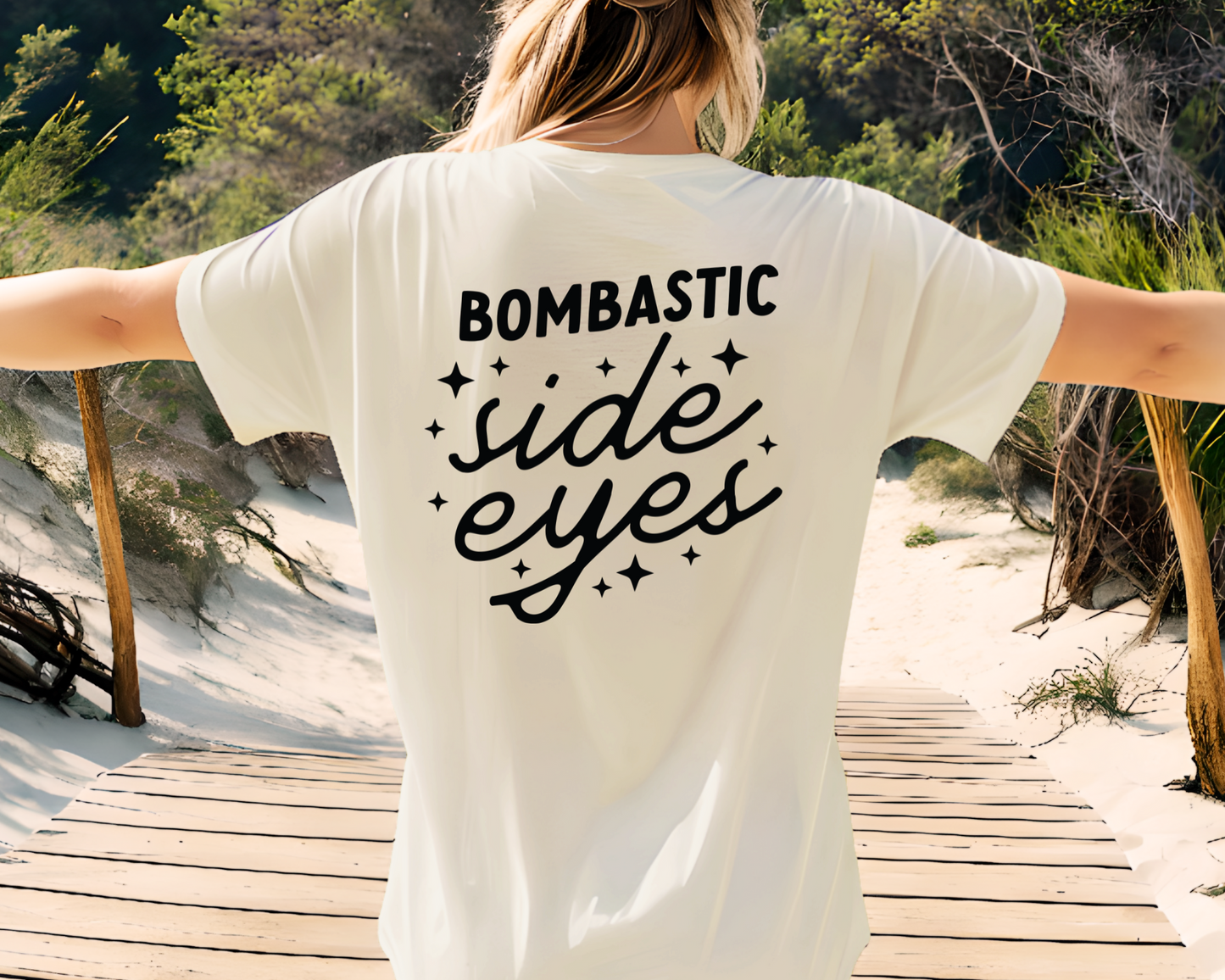 Bombastic Side Eyes SVG | Trendy Quote SVG