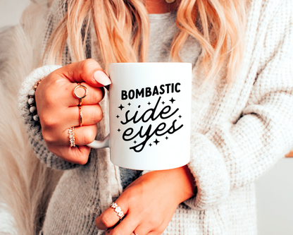 Bombastic Side Eyes SVG | Trendy Quote SVG