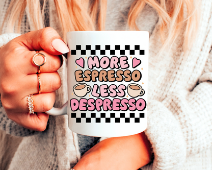 FREE More Espresso Less Despresso SVG | Coffee SVG