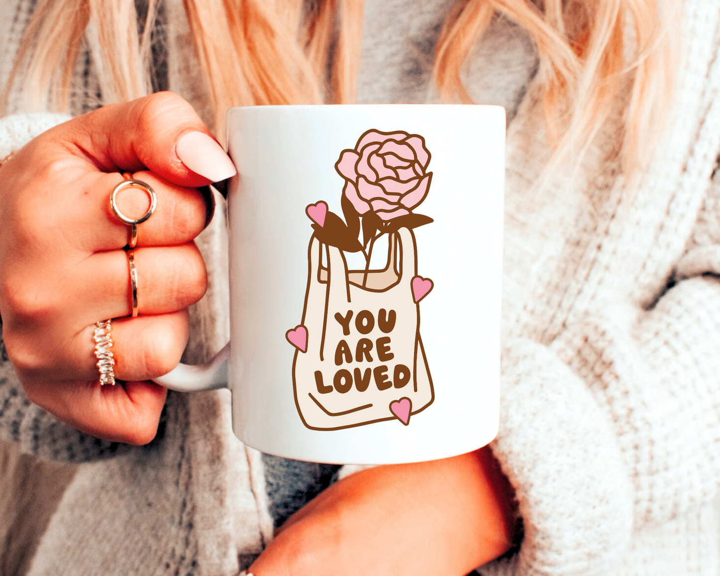 FREE You Are Loved SVG | Wildflower SVG