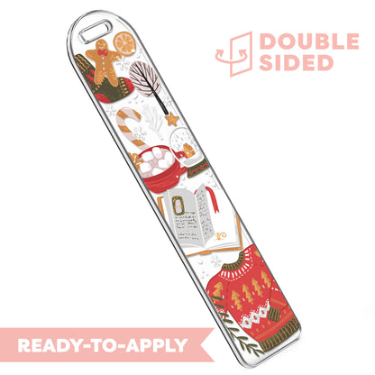 [ Double Sided ] Bookmark UV DTF Decal | Sweater Wether