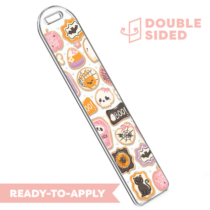 [ Double Sided ] Bookmark UV DTF Decal | Halloween Cookie