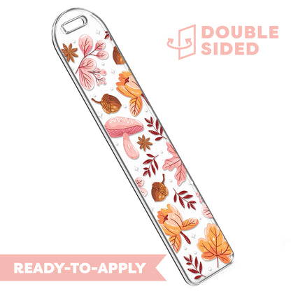 [ Double Sided ] Bookmark UV DTF Decal | Autumn Forest Magic