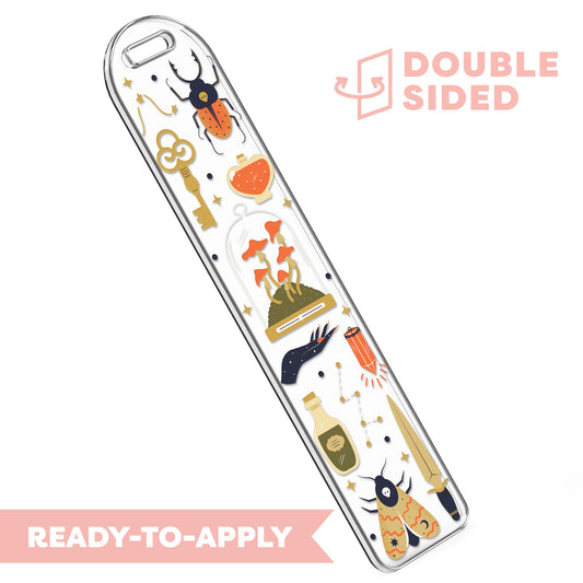 [ Double Sided ] Bookmark UV DTF Decal | Celestial Experiment