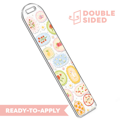 [ Double Sided ] Bookmark UV DTF Decal | Coquette Gallery