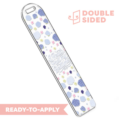 [ Double Sided ] Bookmark UV DTF Decal | I Read Past My Bedtime