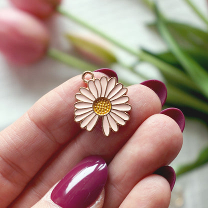 Flower Charm | 18K Gold Plated